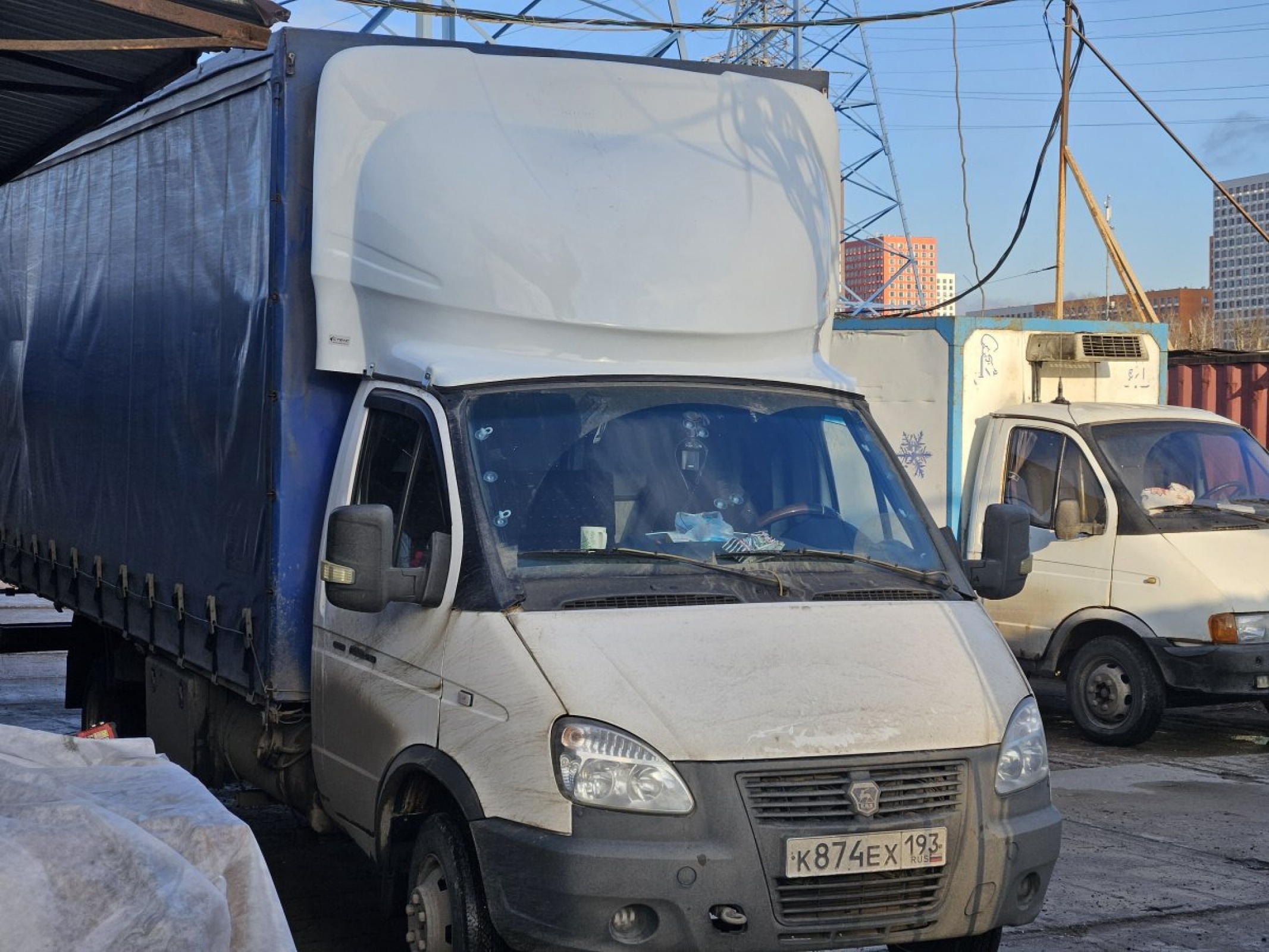 Обтекатель на Газель бизнес 2.4 - 2.5